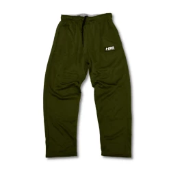 HB Sports Headbanger Sports Performance Fleece Lined Sweatpants: Olive Green