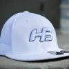 HB Sports Headbanger Sports I8501 Cap America Flexfit Performance Trucker Mesh Back Hat: Whiteout