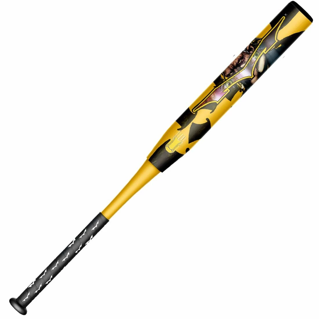 Monsta Athletics 2022 Monsta Mad Hatter "Gold" 12.5" USA/ASA Slowpitch Softball Bat: Collectors Edition - Image 4