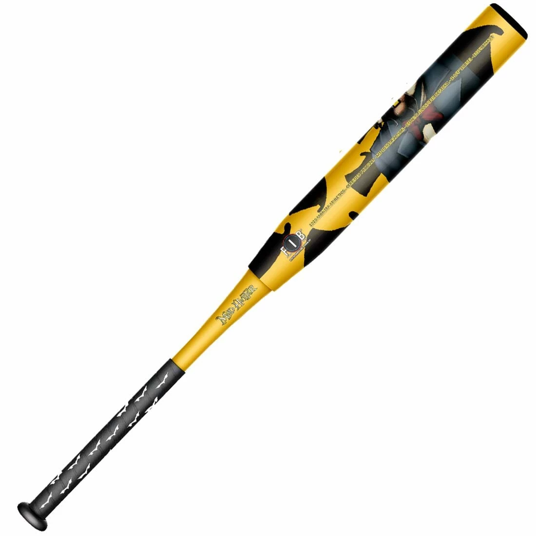 Monsta Athletics 2022 Monsta Mad Hatter "Gold" 12.5" USA/ASA Slowpitch Softball Bat: Collectors Edition - Image 5
