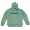 HB Sports Inc. Headbanger Sports Performance Fleece Line Hoodie W/ Kangaroo Pocket: Seafoam Green