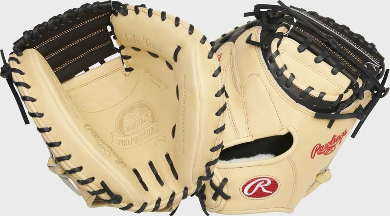 Rawlings Pro Preferred 34-inch Baseball Catcher's Mitt - Image 5
