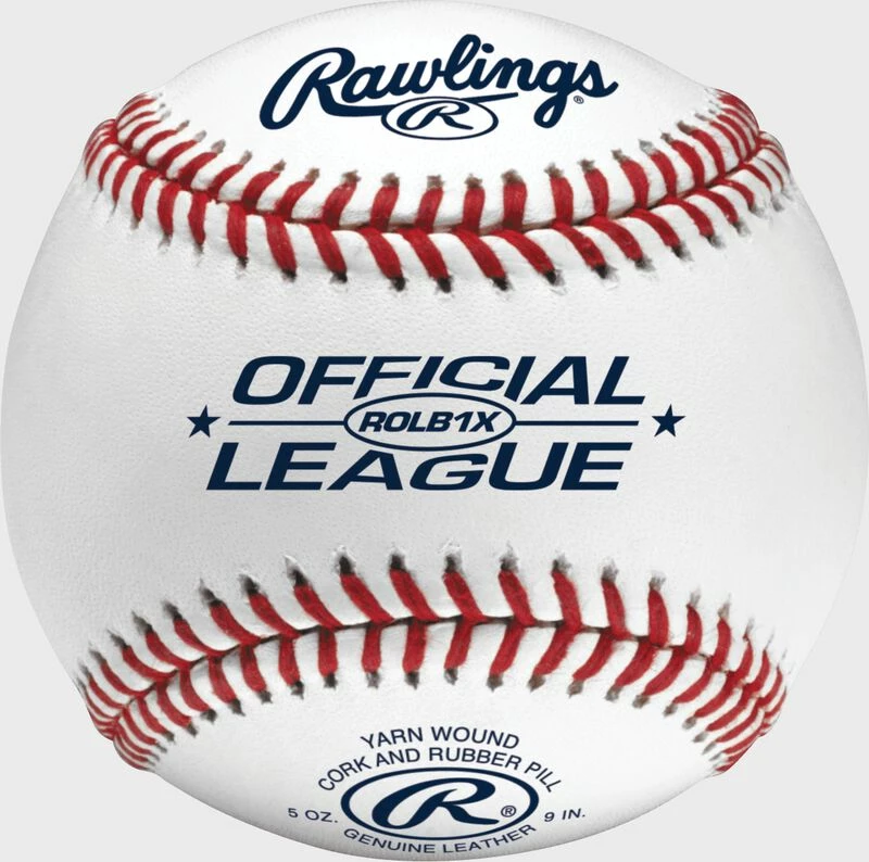 Rawlings Official League Competition Grade Practice Baseballs, 3, 6 Pack Or Dozen