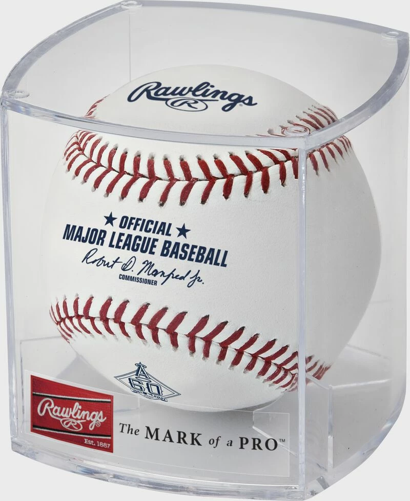 Rawlings MLB 2021 Los Angeles Angels 60th Anniversary Baseball - Image 3