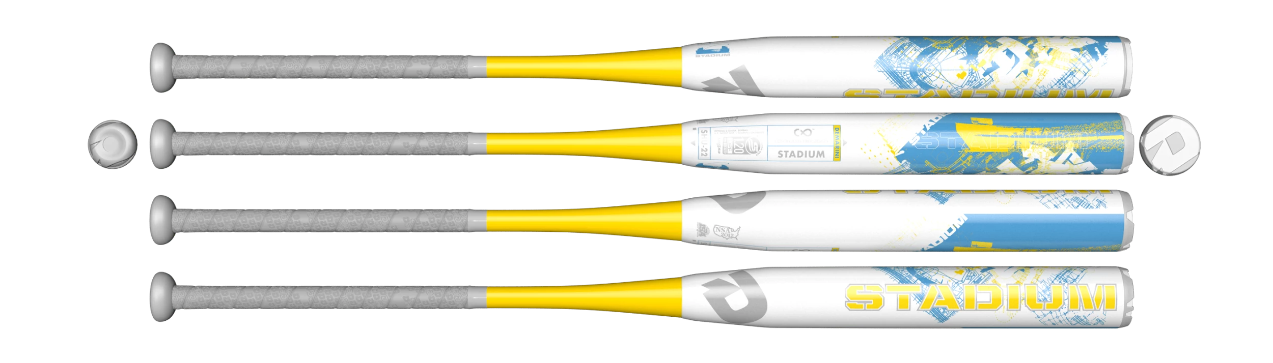 2022 DeMarini Stadium 12" USSSA Slowpitch Softball Bat: WTDXSHU-22 - Image 2