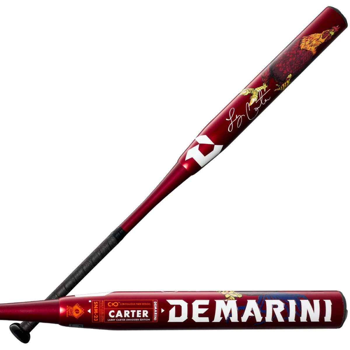2023 DeMarini Larry Carter 13" SSUSA Senior Slowpitch Softball Bat: WBD2346010 - Image 2