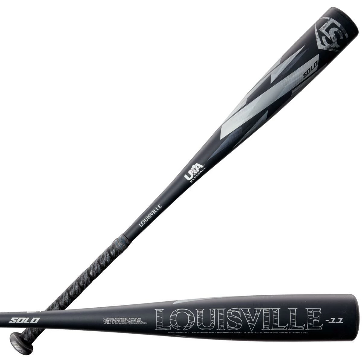 2022 Louisville Slugger Solo (-11) USA Baseball Bat: WBL2537010 - Image 2