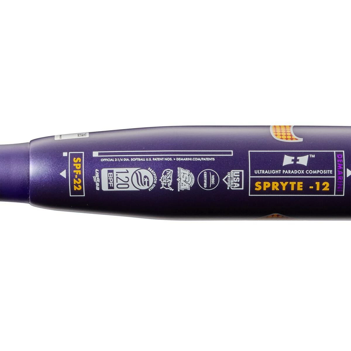 2022 DeMarini SPRYTE (-12) Fastpitch Softball Bat: WTDXSPF-22 - Image 7